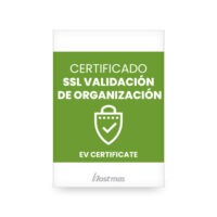 CERTIFICADO SSL VALIDACIÓN DE ORGANIZACIÓN CERTIFICADO SSL VALIDACIÓN DE ORGANIZACIÓN